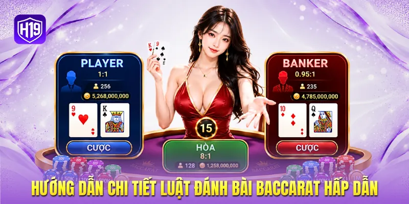 Hướng dẫn chi tiết luật đánh bài Baccarat hấp dẫn Hướng dẫn chi tiết luật đánh bài Baccarat hấp dẫn